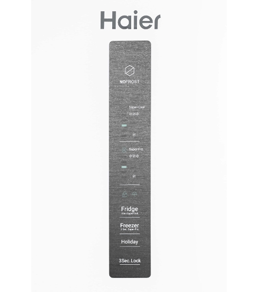 Холодильник Haier CEF537AWD белый двухкамерный 263/105 л морозилка снизу, No Frost