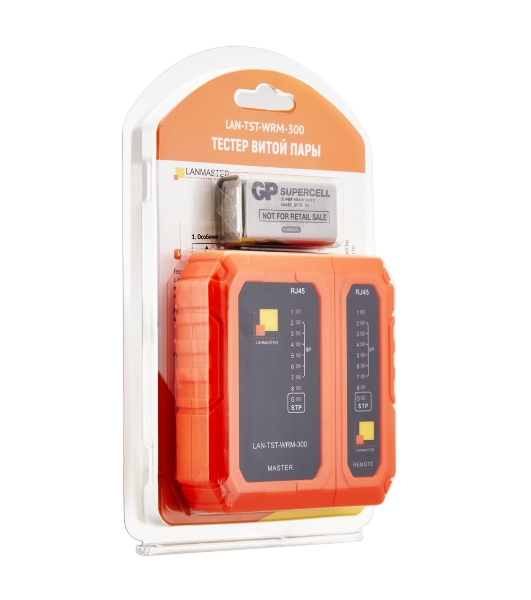 Тестер Lanmaster LAN-TST-WRM-300