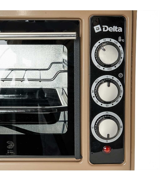 Мини-печь DELTA D-0123 бежевый