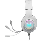 Гарнитура Defender Ghost LED белый, проводная, USB / 2 x mini jack 3.5 мм, подсветка, фото6