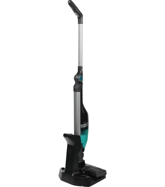 Пылесос вертикальный Tefal Xtrem Compact Essential TY1239WO лазурный/серый, питание от аккумулятора, 145 Вт, уборка сухая, пылесборник 0.4 л