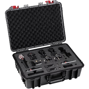 Набор микрофонов для ударной установки sE Electronics [V PACK CLUB] 1 х микрофон V KICK, 2 х микрофона V BEAT, 3 х крепления V CLAMP, 1 х микрофон V7 X, 2 х конденсаторных микрофона sE7, пластиковый кейс