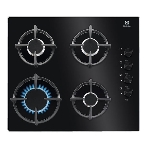Газовая варочная панель Electrolux KGG6407K черный, фото 1