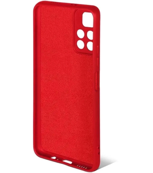 Чехол (клип-кейс) DF poOriginal-05 для Xiaomi Poco M4 Pro 5G красный