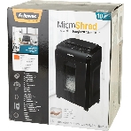 Шредер Fellowes Powershred 10M FS-4630601 DIN P-5, 2х15мм, 10лст., 19лтр., Safety Lock, с микрорезкой, фото14