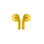 Наушники TWS ViBE BT 0100 'Amore' желтый, вкладыши, Bluetooth, сенсорное управление, до 4 ч, фото3
