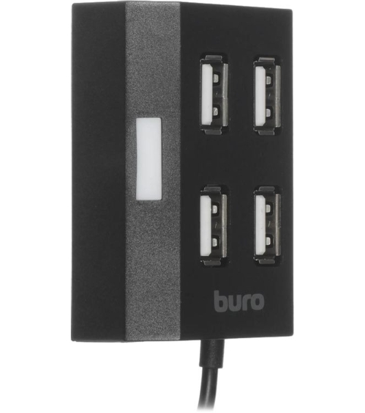 USB-концентратор Buro BU-HUB4-U2.0, USB 2.0, USB 4 порта, USB