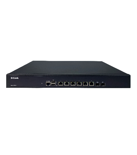 Маршрутизатор D-Link DSA-2108S/A1A, 6×1 Гбит/с + 2×1 Гбит/с SFP, управляемый