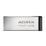 Флешка USB ADATA UR350 (UR350-128G-RSR/BK), 128Gb, USB 3.2, R/W 100/15, серебристый/черный, фото 1
