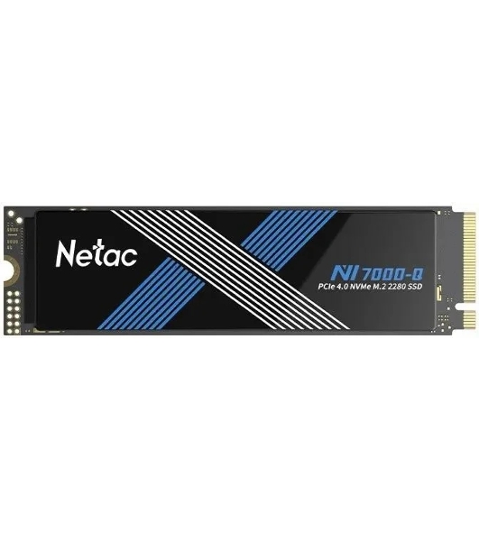 Накопитель SSD Netac NV7000-Q, 1Tb, M.2 2280, PCIe 4.0 x4, NVMe, R/W 7100/6200, с радиатором