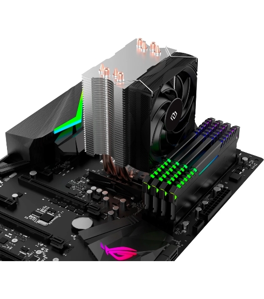 Кулер для процессора Digma D-CPC150-PWM1 Soc-AM5/AM4/1200/1700/1851 4-pin Al+Cu 150W Ret