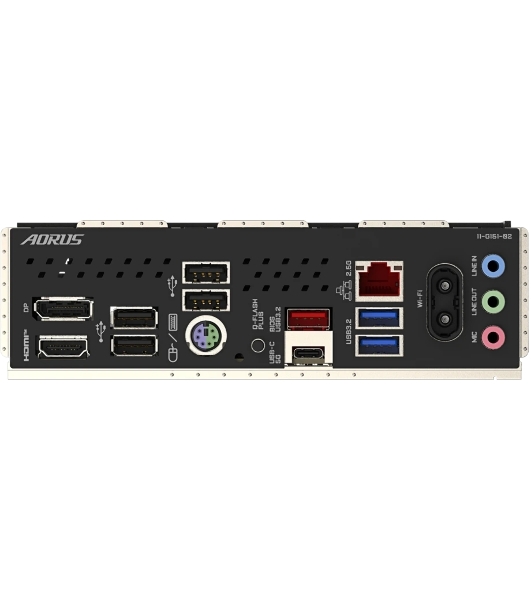 Материнская плата Gigabyte B840M AORUS ELITE WIFI6E, AM5, AMD B840, 4xDDR5, 4xSATA, 2xM.2, 1xPCIe 4.0 x16, 1xPCIe 3.0 x16, 1xHDMI, 1xDP, 1x2.5Gb LAN, Wi-Fi 6E, Bluetooth 5.3, 1xUSB-C 10Gbps, 1xUSB-C 5Gbps, 2xUSB-A 10Gbps, 2xUSB-A 5Gbps, 4xUSB-A 2.0, 1xPS/2, 3x3.5 мм, 7.1, mATX