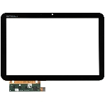 Сенсорное стекло (тачскрин) для Motorola Xoom MZ600 MZ604 MZ606, черное, фото2