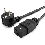 Шнур питания NTSS NTSS-PC19771 C19-Schuko проводник.:3x1.5мм2 1.8м 220/250В 16А черный, фото2