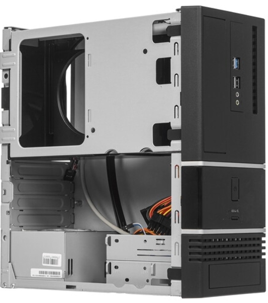 Компьютерный корпус INWIN BK623BL USB 3.0 (Micro-ATX, RB-S400BN1-0, 400W, 2xUSB 3.0, 2xUSB 2.0+Audio, черный)