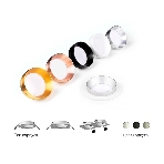 Корпус светильника C6514 SGR серый песок D80*H25mm MR16 GU5.3, фото3