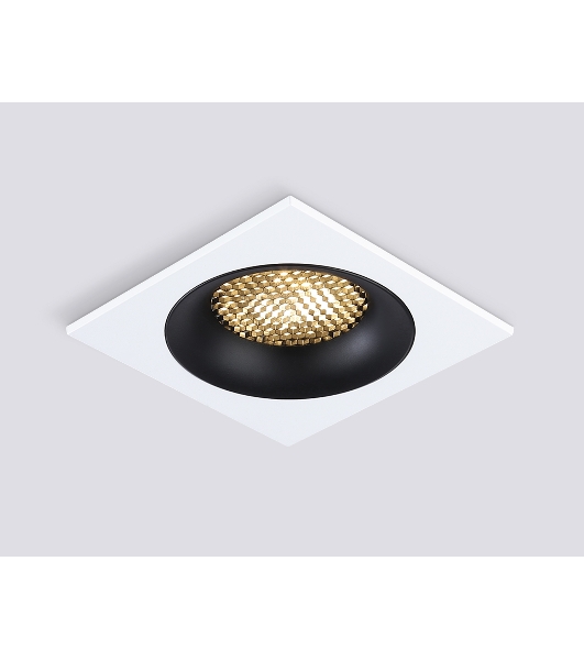 Светильник встраиваемый Ambrella light TN102727 WH/BK белый/черный GU5.3 92*92*23