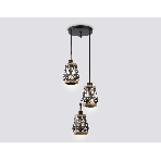 Светильник Ambrella light TR8522/3 BK/SB черный/бронза E27/3 max 60W D380*1000, фото5