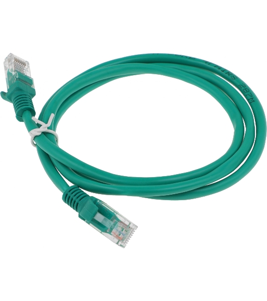 Патч-корд Premier PP12-1M/G 1000Гбит/с UTP 4 пары cat5E CCA molded 1м зеленый RJ-45 (m)-RJ-45 (m)