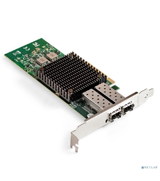 Сетевой адаптер ExeGate EXE-MCX3-2SFP+ (PCI-E x8 v.3, порты 2x SFP+, Dual 10Gb/s, Server NIC Chipset Mellanox ConnectX-3)