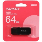 Флешка USB ADATA UV240 (AUV240-64G-RWH), 64Gb, USB 2.0, R/W 15/5, белый/синий, фото9