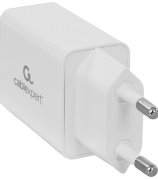 Сетевое зарядное устройство Cablexpert MP3A-PC-39 100/220V - 5V USB 1 порт, 1A, белый