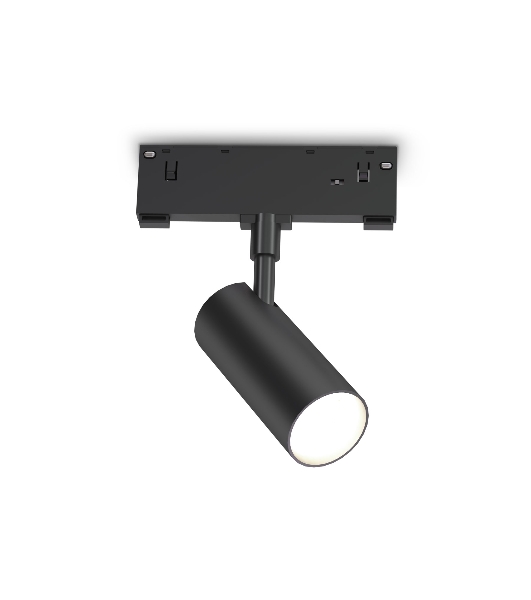Трековый светильник GL2305 BK черный IP20 12W 3CCT 3000-6000K 48V 24° D45*100