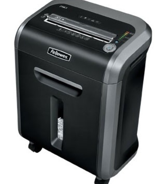 Шредер Fellowes 79Ci. (14 листов), 23 литра, 3,9х38 мм (класс 3), 100%Jam Proof, уничтожает: скобы/скрепки/карты/CD