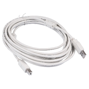 Кабель USB2.0 Buro USB A (m)/USB B (m) 5м феррит.кольца