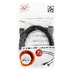 Кабель Cablexpert HDMI CC-HDMI490-15, 19M/19M, v2.0, медь, позол.разъемы, экран, угловой, 4.5м, черный, пакет, фото4
