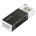 Кард-ридер Buro BU-CR-3104/черный/MMC/MS/MS Duo/MS Pro/RS-MMC/SD/SDHC/TF/mini-SD/USB 2.0/пластик, фото5