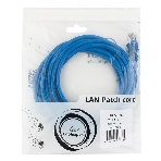 Патч-корд UTP Cablexpert cat.5e, 3м, литой, многожильный, синий, фото3