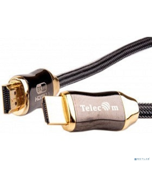 Кабель HDMI-HDMI 1M V2.1 TCG300-1M TELECOM