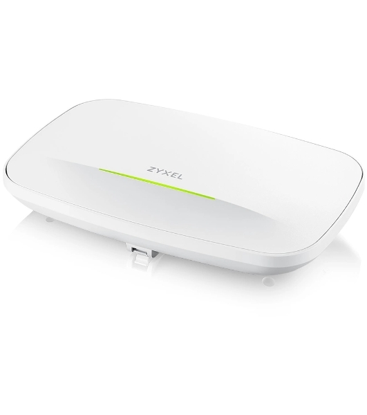 Точка доступа Zyxel NebulaFlex NWA130BE, WiFi 7, 802.11a/b/g/n/ac/ax/be (2,4 и 5 ГГц), MU-MIMO, антенны 2x2, до 688+4320 Мбит/с, 2xLAN 2.5GE, PoE