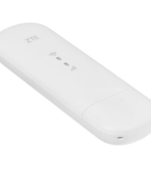 Модем 2G/3G/4G ZTE MF79RU USB Wi-Fi Firewall +Router внешний черный