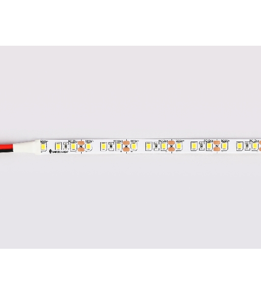 Светодиодная лента GS1101 2835 120Led/ 9.6W m/ 12V IP20 3000K/ 5000*8*1.2mm (2 конт.)