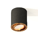 Светильник Ambrella Light XS7422003 SBK/PYG черный песок/золото желтое полированное MR16 GU5.3 (C7422, N7004), фото3