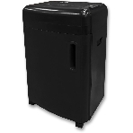 Шредер Office Kit S180 (0,8х1) черный (секр.P-7)/фрагменты/5лист./32лтр./пл.карты/CD, фото 1