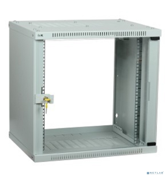 Шкаф ITK LWE3-09U64-GF LINEA WE 9U 600x450 мм дверь стекло серый