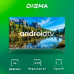 Телевизор Digma 55' DM-LED55UBB41 темно-серебристый LED UHD 60Hz Android TV, фото11
