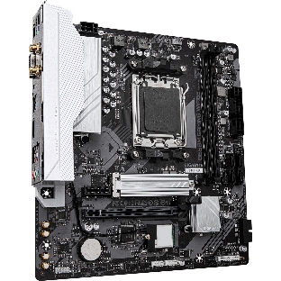 Материнская плата Gigabyte B650M GAMING WIFI6E, AM5, AMD B650, 2xDDR5, 4xSATA, 1xM.2, 1xPCIe 4.0 x16, 1xPCIe 3.0 x1, 1xD-Sub, 1xHDMI (v2.1), 1x2.5Gb LAN, Wi-Fi 6, Bluetooth 5.3, 2xUSB-A 5Gbps, 5xUSB-A 2.0, 3x3.5 мм, 7.1, mATX