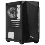 Компьютерный корпус Minitower ExeGate EX294384RUS Mistery R2 (mATX, без БП, 2*USB+1*USB 3.0, аудио, черный, 1 вент. 12см с RGb подсветкой и полоса на передней панели, боковая панель - закаленное стекло), фото25