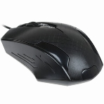 Мышь проводная Qumo Office M14 черный, 1000 dpi, USB, кнопки - 3, фото10