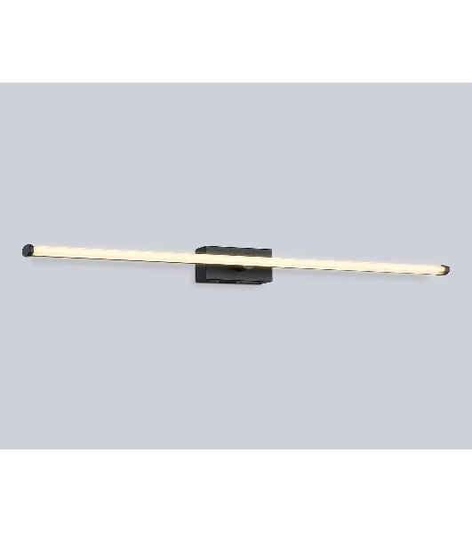 Настенный светодиодный светильник Ambrella light FL6122 BK черный 14W 3000K-6400K 610*45*80