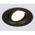 Встраиваемый поворотный точечный светильник Ambrella light TN102742 BK черный IP20 GU5.3 D95*25, фото7