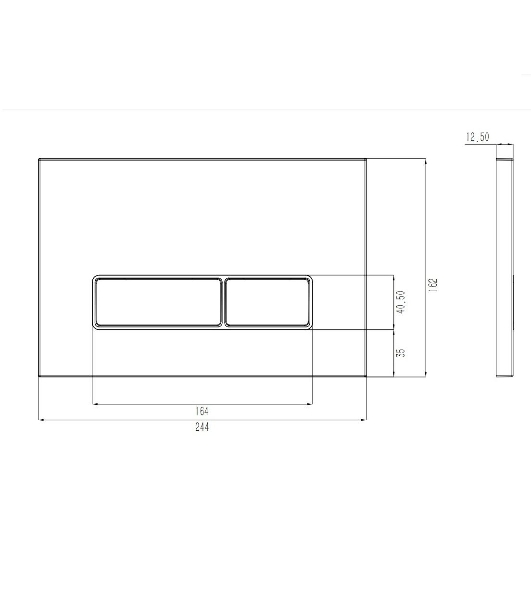 Комплект BAU 6 в 1: рамная инсталляция BAU NEO 45 для подвесного унитаза, унитаз подвесной безободковый Bau Dream 53, сиденье дюропласт микролифт, клавиша смыва BAU Pulse, хром/вставка хром