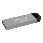 Флешка USB Kingston DataTraveler KYSON (DTKN/256GB), 256Gb, USB 3.2 Gen 1, R/W 200/60, серебристый/черный, фото10
