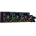 Система жидкостного охлаждения ID-Cooling SL360 черный 120мм алюминий+медь 2000rpm 30db 4-pin 350W, фото 1