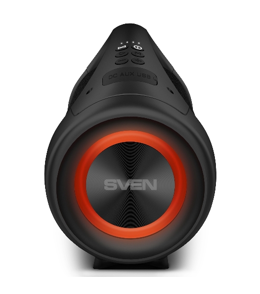 Акустическая система SVEN 370 2.0 черные (2x2W, USB, RGb подсветка)