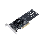 Адаптер Synology M.2 SSD-Sata, LP PCIe 2.0x8 (for DS1517+, DS1817+, DS3018xs, FS1018, RS1219+, for all xs/xs+ models) up to 2xSSD M.2 SATA, фото 1